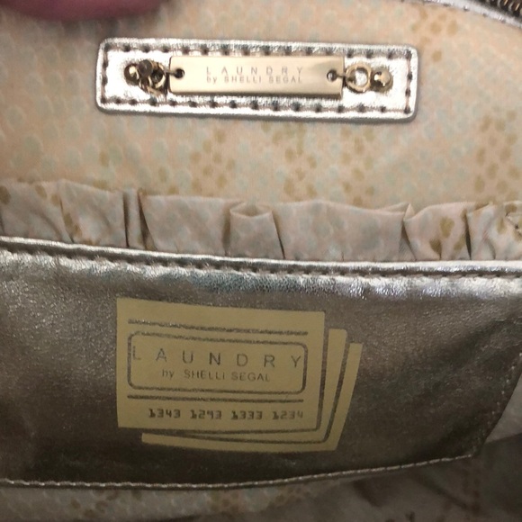 Laundry by Shelli Segal - cream shoulder bag - Picture 3 of 6